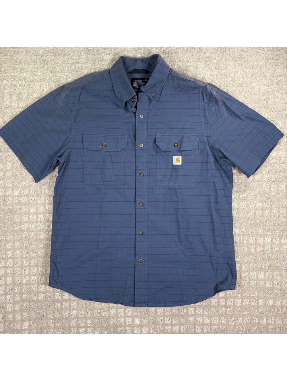 Carhartt Loose Fit short sleeve button-up shirt L